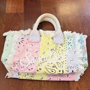 Pastel Multicolor Tote Bag